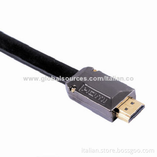 HDMI Cable, Full HD 1,080p and 3D 24K Gold Plated